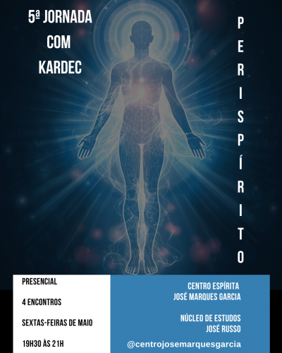 O perisp&iacute;rito ser&aacute; o assunto da 5&ordf; Jornada com Kardec